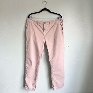 J Brand Women’s Tan Inez Cropped Cotton Chino Pants Size 32 Preppy‎ Fall Neutral